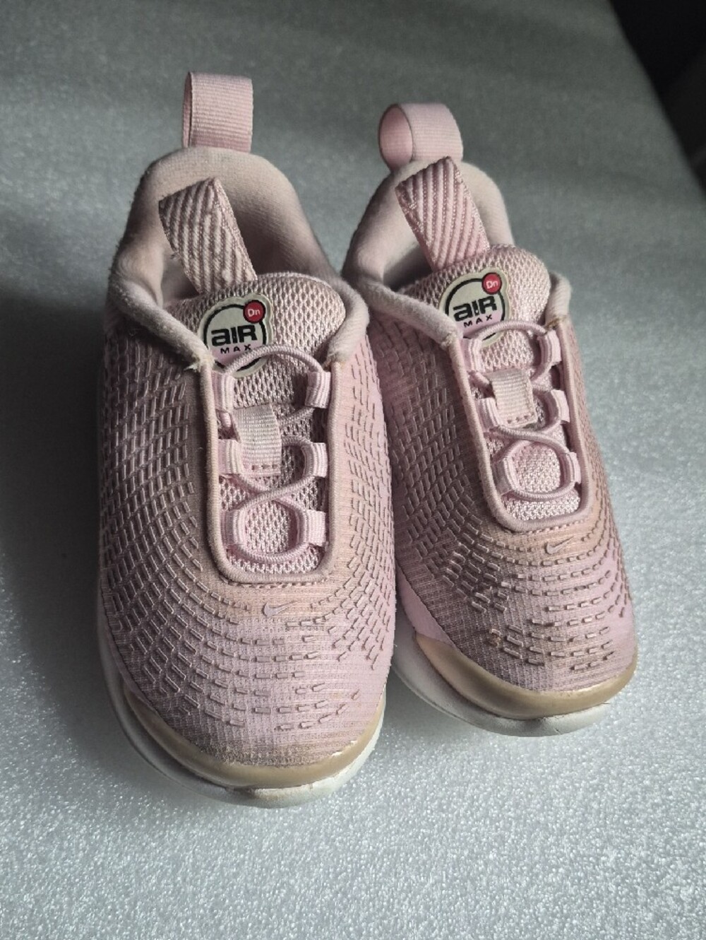 Nike Girls' Pink Slip-On Air Max Knit Sneakers - Picture 2 of 11